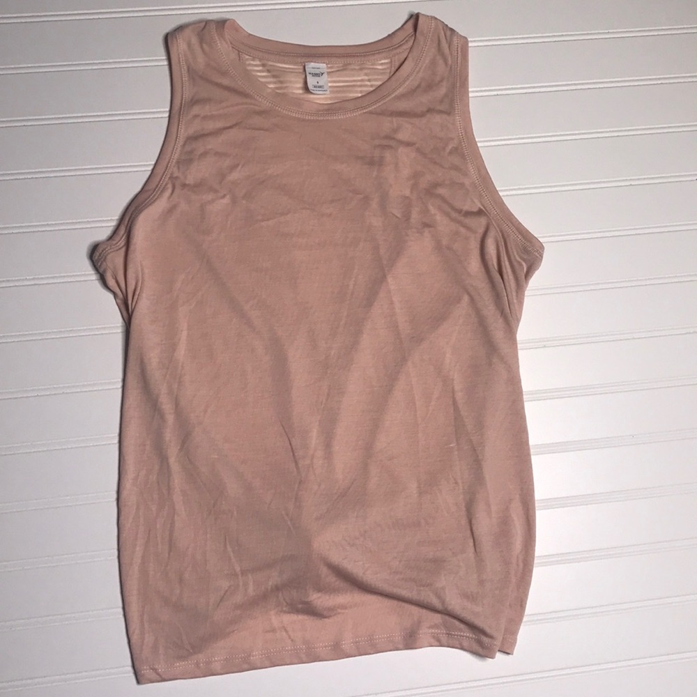 Old Navy active Sz S blush pink tank top